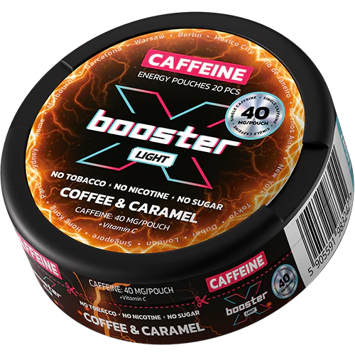 X-Booster Coffee & Caramel 40 mg-Nikotinfreier Snus-Gigasnus.de