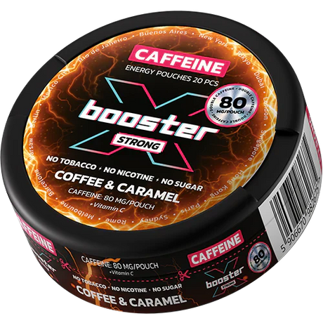 X-Booster Coffee & Caramel 80 mg-Nikotinfreier Snus-Gigasnus.de