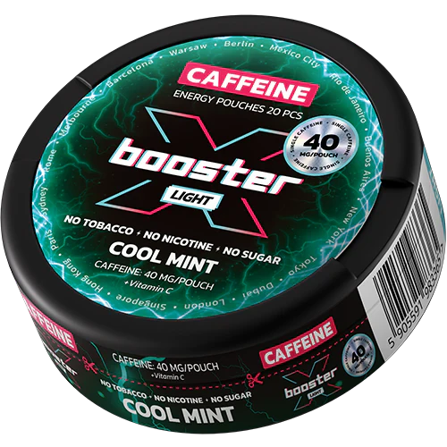 X-Booster Cool Mint 40 mg-Nikotinfreier Snus-Gigasnus.de
