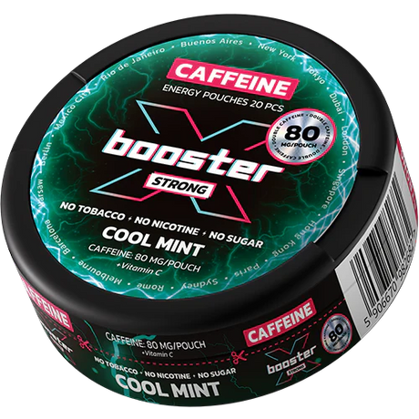 X-Booster Cool Mint 80 mg-Koffein Pouches-Gigasnus.de