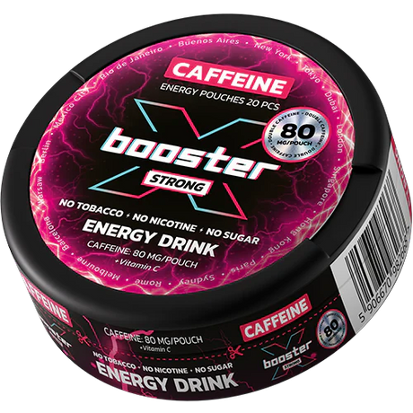 X-Booster Energy Drink 80 mg-Koffein Pouches-Gigasnus.de