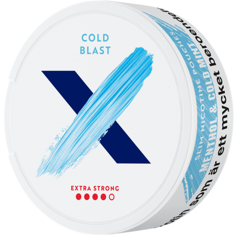 X Cold Blast Extra Strong-Nikotinbeutel-Gigasnus.de