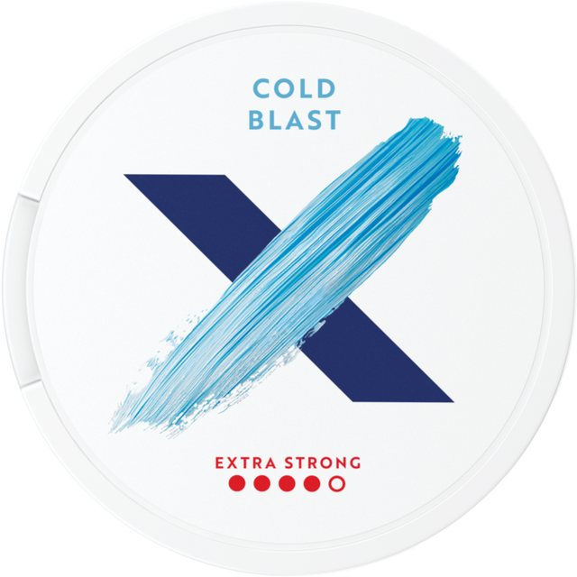 X Cold Blast Extra Strong-Nikotinbeutel-Gigasnus.de