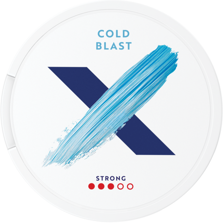 X Cold Blast Strong-Nikotinbeutel-Gigasnus.de