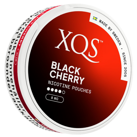 XQS Black Cherry Strong-Nikotinbeutel-Gigasnus.de
