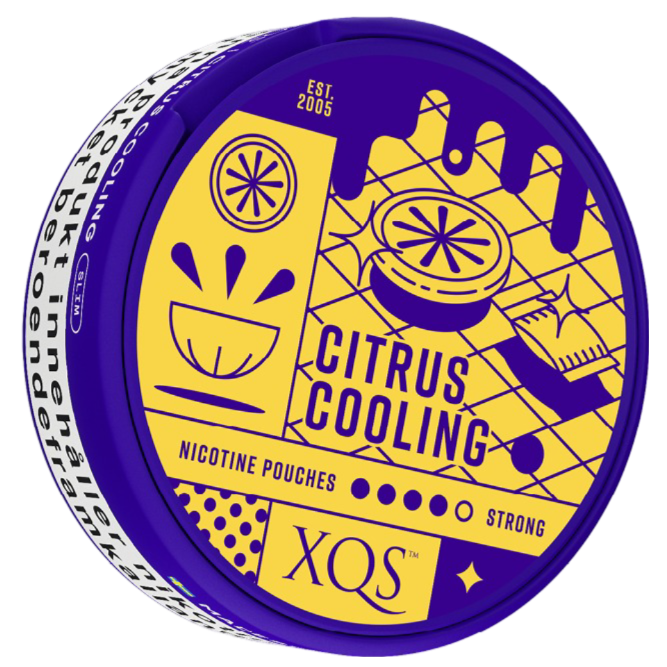 XQS Citrus Cooling Strong-Nikotinbeutel-Gigasnus.de