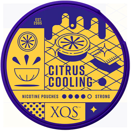 XQS Citrus Cooling Strong-Nikotinbeutel-Gigasnus.de