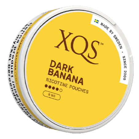 XQS Dark Banana Strong-Nikotinbeutel-Gigasnus.de