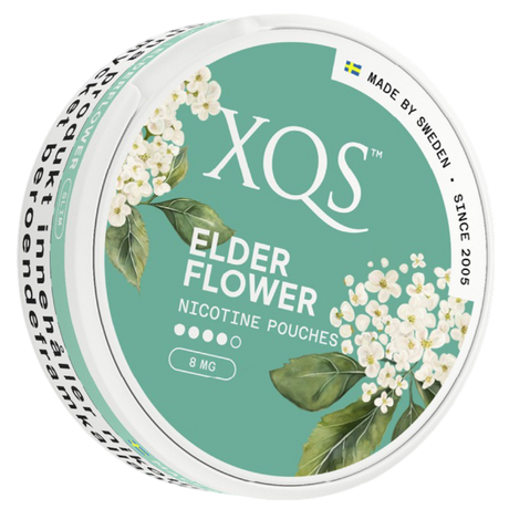 XQS Elderflower Strong-Nikotinbeutel-Gigasnus.de