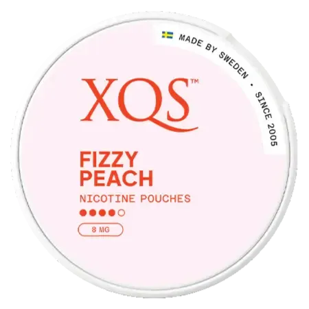 XQS Fizzy Peach Strong-Nikotinbeutel-Gigasnus.de