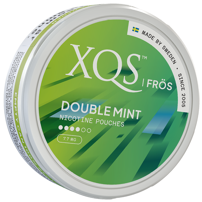 XQS Frös Double Mint 7,7mg-Nikotinbeutel-Gigasnus.de