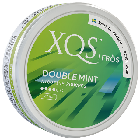 XQS Frös Double Mint 7,7mg-Nikotinbeutel-Gigasnus.de