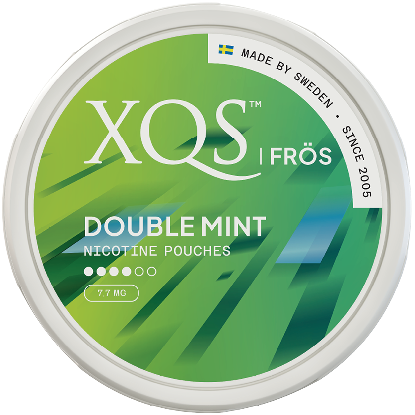 XQS Frös Double Mint 7,7mg-Nikotinbeutel-Gigasnus.de