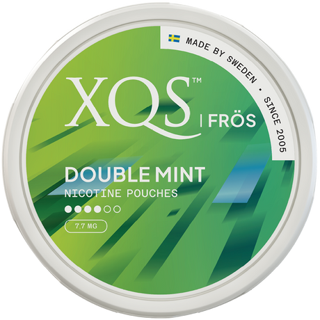 XQS Frös Double Mint 7,7mg-Nikotinbeutel-Gigasnus.de
