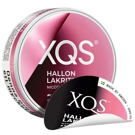XQS Hallon Lakrtis Strong-Nikotinbeutel-Gigasnus.de