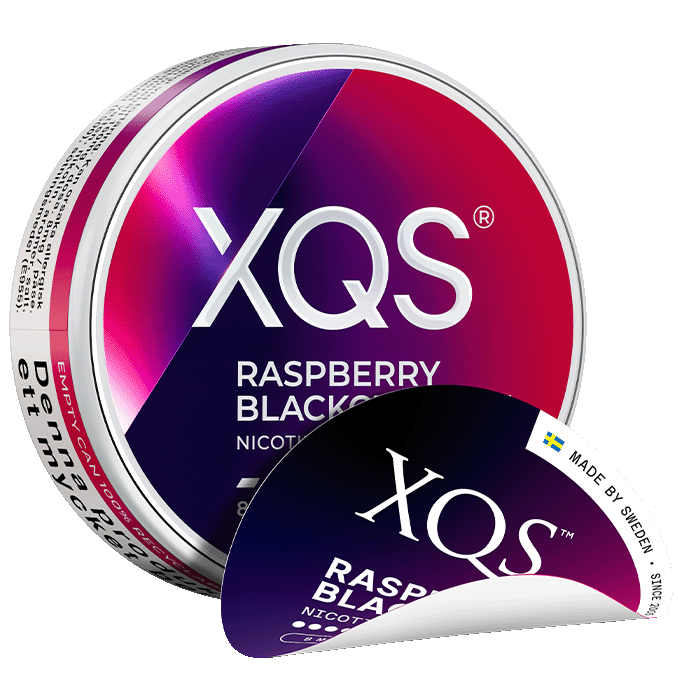 XQS Raspberry Blackcurrant-Nikotinbeutel-Gigasnus.de