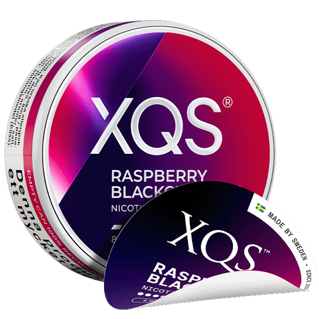 XQS Raspberry Blackcurrant-Nikotinbeutel-Gigasnus.de
