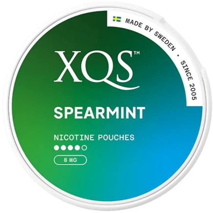 XQS Spearmint Strong-Nikotinbeutel-Gigasnus.de