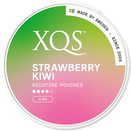 XQS Strawberry Kiwi Strong-Nikotinbeutel-Gigasnus.de