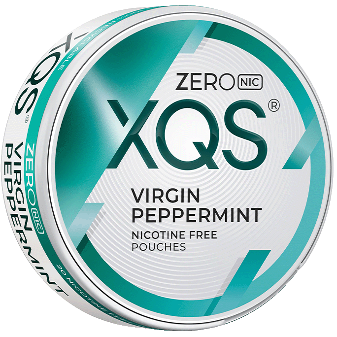 XQS Virgin Peppermint Zero-Nikotinbeutel-Gigasnus.de