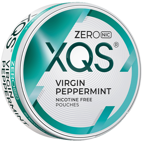 XQS Virgin Peppermint Zero-Nikotinbeutel-Gigasnus.de