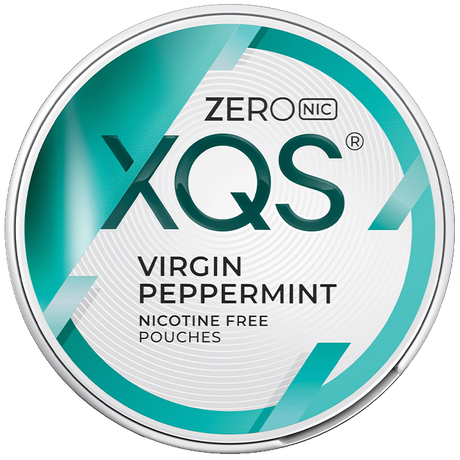 XQS Virgin Peppermint Zero-Nikotinbeutel-Gigasnus.de