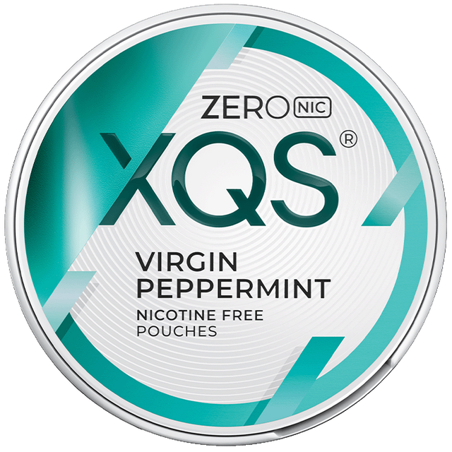 XQS Virgin Peppermint Zero-Nikotinbeutel-Gigasnus.de