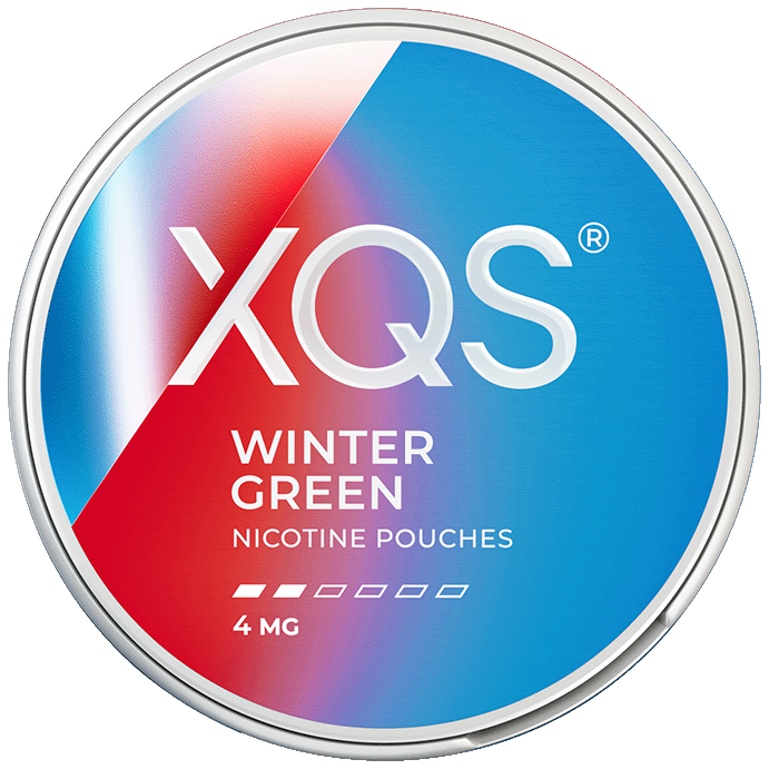 XQS Wintergreen 4mg-Nikotinbeutel-gigasnus.de