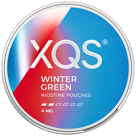 XQS Wintergreen 4mg-Nikotinbeutel-gigasnus.de