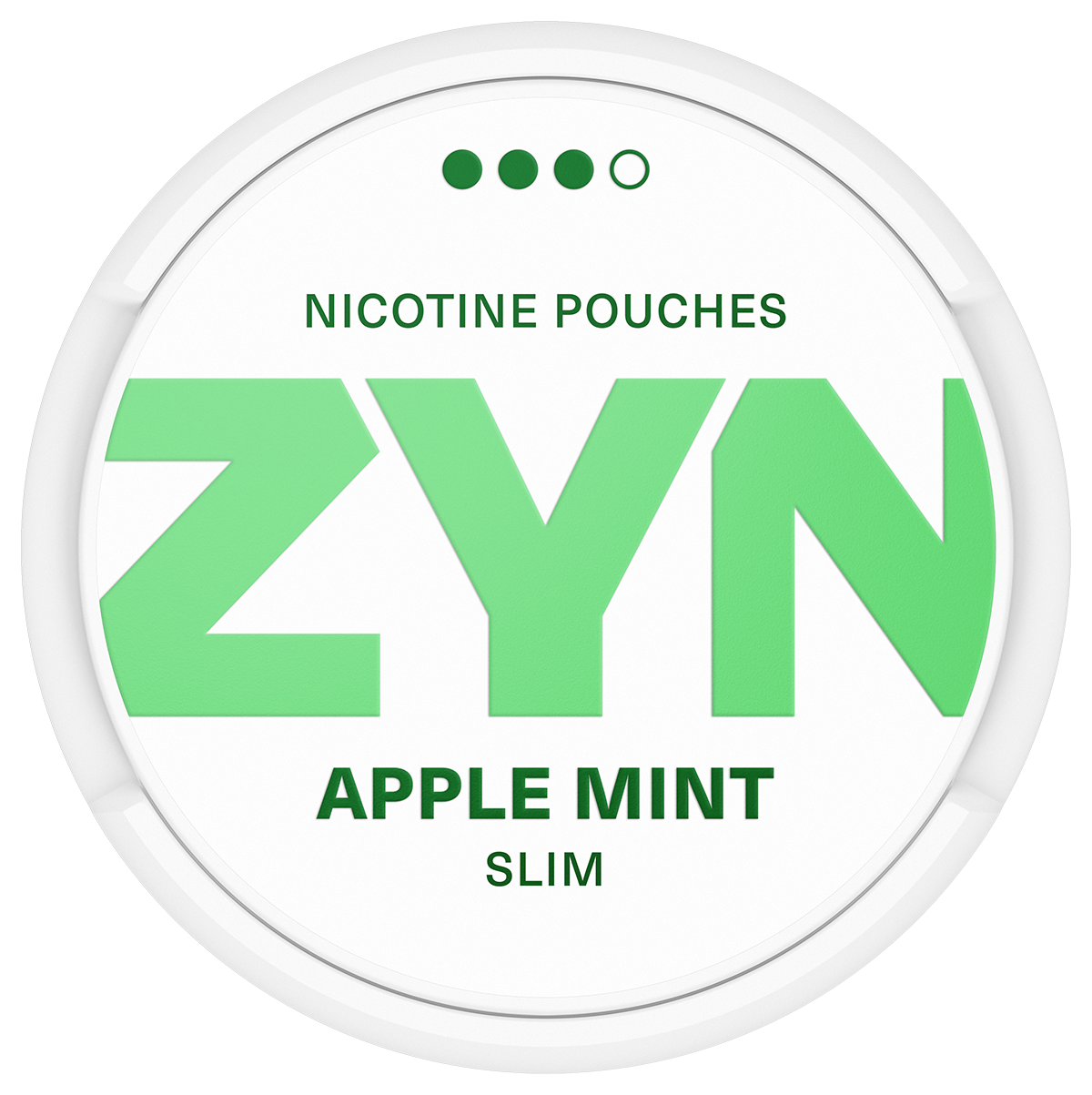ZYN Apple Mint Slim S3-Nikotinbeutel-Gigasnus.de
