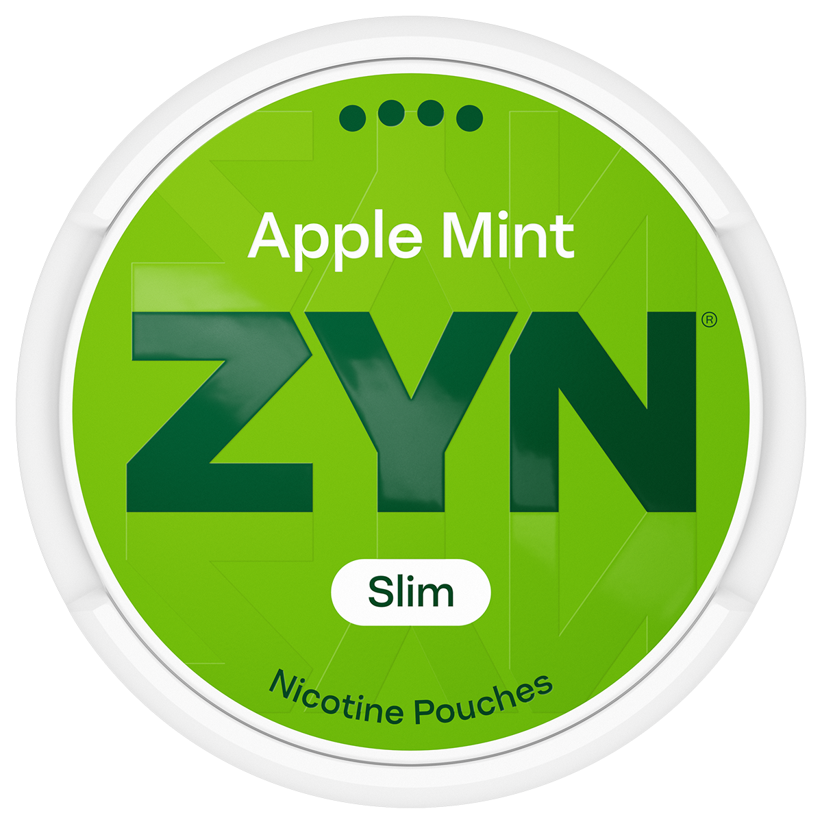 ZYN Apple Mint Slim S4-Nikotinbeutel-Gigasnus.de