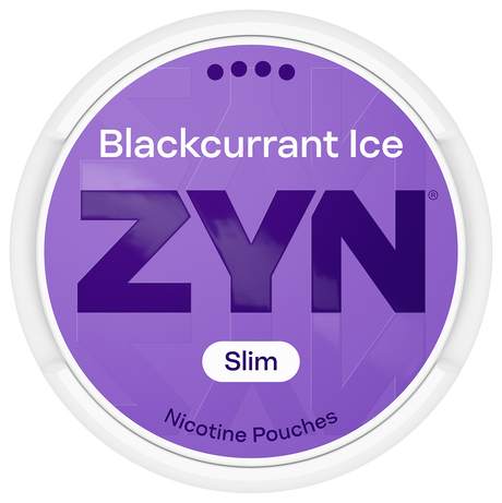 ZYN Blackcurrant Ice Slim S4-Nikotinbeutel-Gigasnus.de