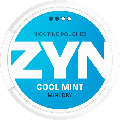 ZYN Cool Mint Mini S2-Nikotinbeutel-Gigasnus.de