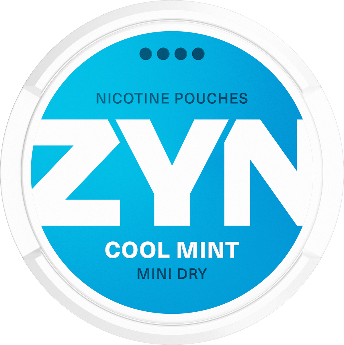 ZYN Cool Mint Mini S4-Nikotinbeutel-Gigasnus.de