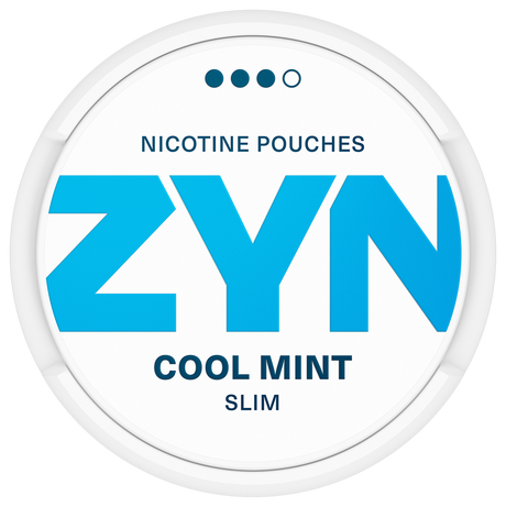 ZYN Cool Mint Slim S3-Nikotinbeutel-Gigasnus.de