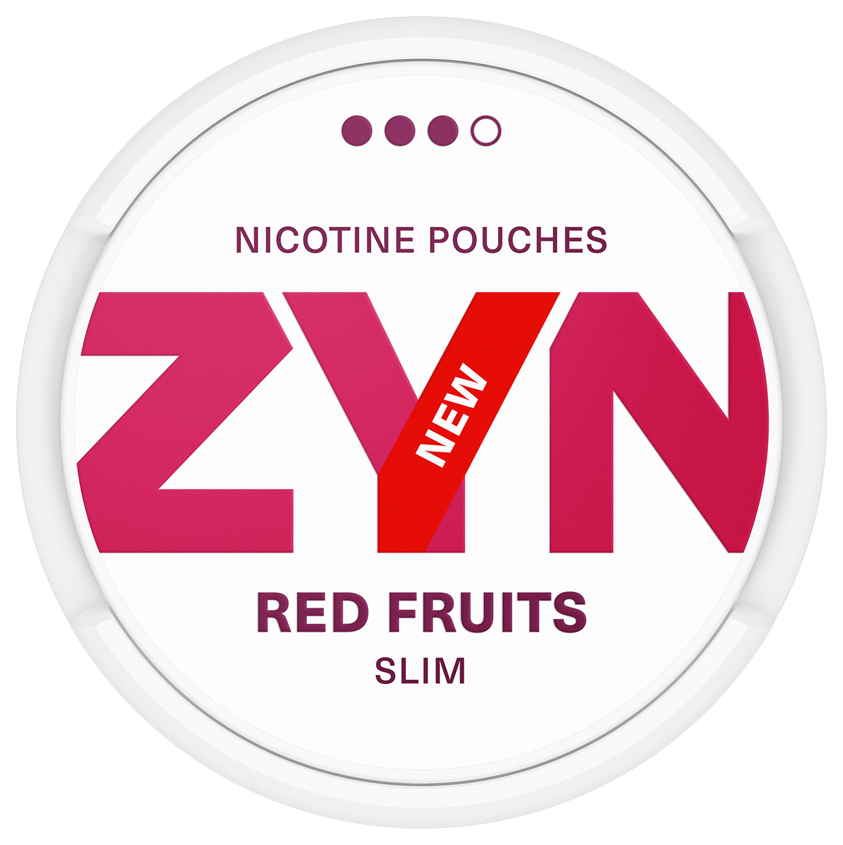 ZYN Red Fruits Slim S3-Nikotinbeutel-Gigasnus.de