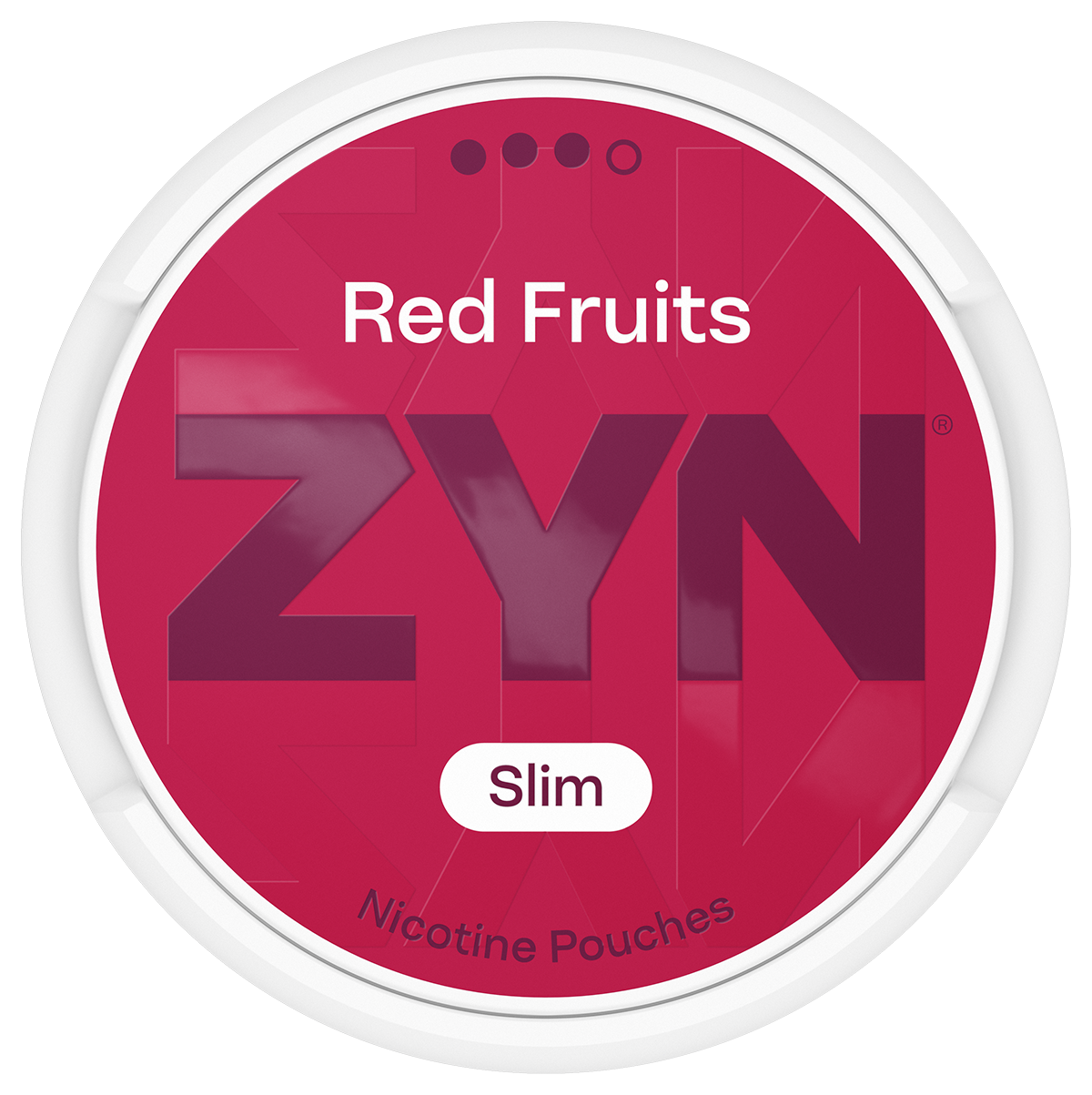 ZYN Red Fruits Slim S3-Nikotinbeutel-Gigasnus.de