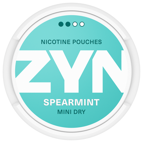 ZYN Spearmint Mini S2-Nikotinbeutel-Gigasnus.de
