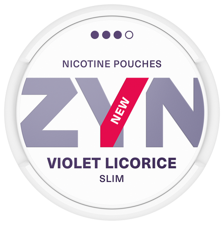 ZYN Violet Licorice Slim S3-Nikotinbeutel-Gigasnus.de