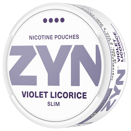 ZYN Violet Licorice Slim S4-Nikotinbeutel-Gigasnus.de