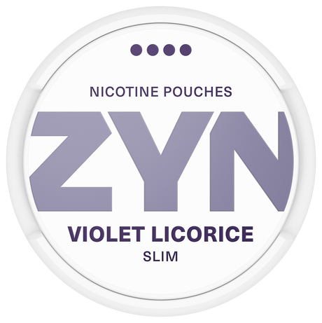 ZYN Violet Licorice Slim S4-Nikotinbeutel-Gigasnus.de