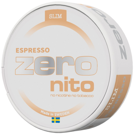 Zeronito Espresso Slim-Nikotinfreier Snus-Gigasnus.de