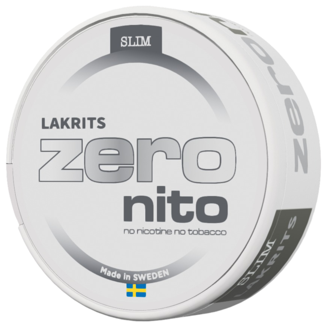 Zeronito Lakrits Slim-Nikotinfreier Snus-Gigasnus.de