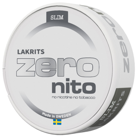 Zeronito Lakrits Slim-Nikotinfreier Snus-Gigasnus.de