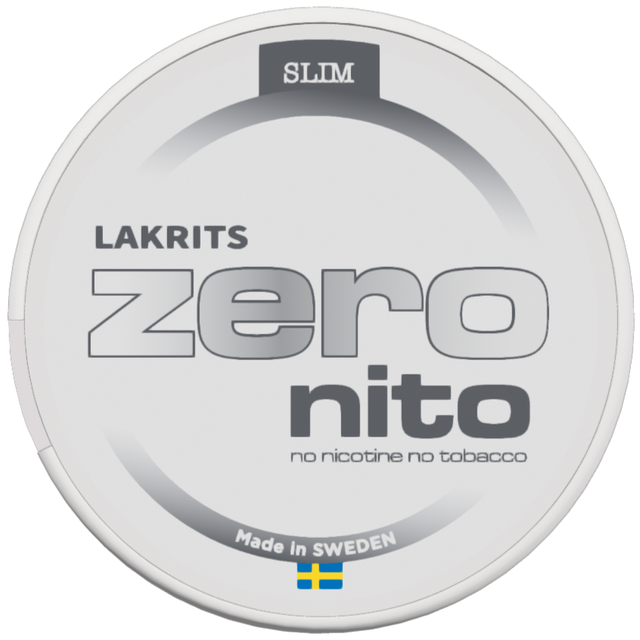 Zeronito Lakrits Slim-Nikotinfreier Snus-Gigasnus.de