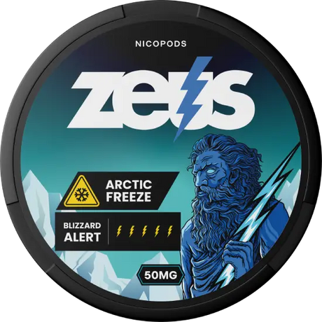 Zeus Arctic Freeze Extra Strong-Nikotinbeutel-Gigasnus.de