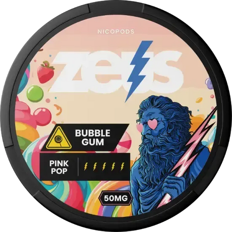 Zeus Bubblegum Extra Strong-Nikotinbeutel-Gigasnus.de