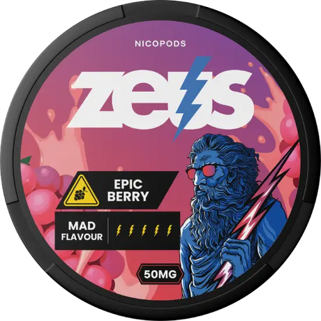 Zeus Epic Berry Extra Strong-Nikotinbeutel-Gigasnus.de