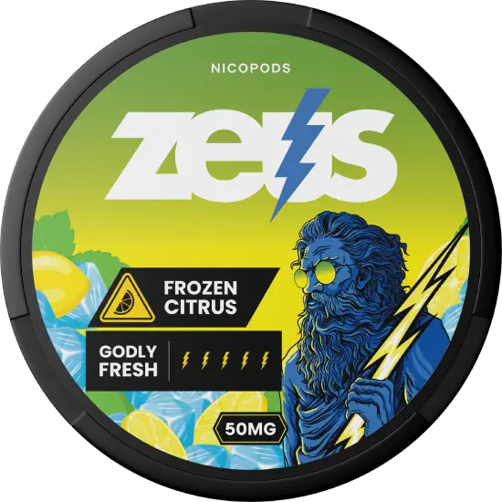 Zeus Frozen Citrus Extra Strong-Nikotinbeutel-Gigasnus.de