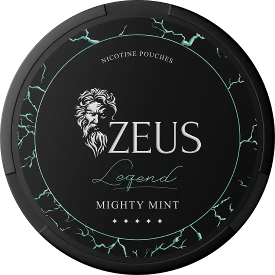 Zeus Legend Mighty Mint Mighty Strong-Nikotinbeutel-Gigasnus.de